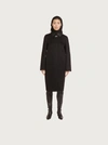 FERRAGAMO UNLINED CASHMERE BLEND COAT