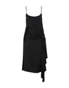 COLVILLE COLVILLE WOMAN MIDI DRESS BLACK SIZE 8 VISCOSE, ACETATE,12503596DP 5