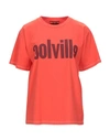 COLVILLE COLVILLE WOMAN T-SHIRT CORAL SIZE L COTTON,12505742UG 6