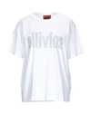 Colville Logo Print Inside-out Effect T-shirt In White