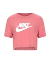 Nike T-shirt In Pastel Pink