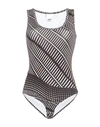 JIJIL JIJIL WOMAN BODYSUIT BLACK SIZE 4 POLYESTER, ELASTANE,12517604SG 3