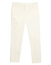 MAURO GRIFONI GRIFONI WOMAN PANTS IVORY SIZE 6 COTTON, ELASTANE,13513303CD 4