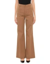 RED VALENTINO RED VALENTINO WOMAN PANTS BROWN SIZE 6 COTTON, VIRGIN WOOL,13515930KT 4