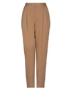 RED VALENTINO RED VALENTINO WOMAN PANTS CAMEL SIZE 2 COTTON, VIRGIN WOOL,13515929PP 4