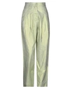 8PM 8PM WOMAN PANTS LIGHT GREEN SIZE M COTTON,13516605VI 6