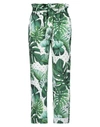 TWINSET TWINSET WOMAN PANTS GREEN SIZE 4 COTTON,13516809NP 2