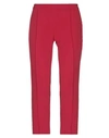 BOUTIQUE MOSCHINO BOUTIQUE MOSCHINO WOMAN PANTS BRICK RED SIZE 10 TRIACETATE, POLYESTER,13520602UM 6