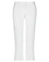 Circolo 1901 1901 Cropped Pants In White