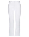 Haikure Cropped Straight Jeans In White