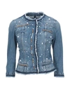 Liu •jo Denim Outerwear In Blue