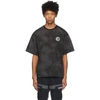 COLMAR BY WHITE MOUNTAINEERING COLMAR BY WHITE MOUNTAINEERING BLACK AND GREY PRINTED T-SHIRT