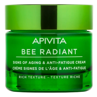 Apivita Bee Radiant Signs Of Ageing And Anti-fatigue Cream - Rich Texture 50ml
