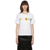 Marni Embroidered Logo Short-sleeved T-shirt In White