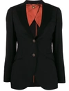 MAURIZIO MIRI SINGLE-BREASTED TAILORED BLAZER