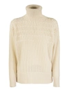 AGNONA CASHMERE TURTLENECK SWEATER