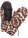 FENDI LEOPARD SNOW GLOVES