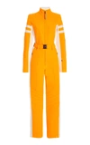 Bogner Women's Cat Softshell Ski Suit In Orange