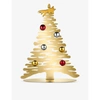 ALESSI NOCOLOR BARK FOR CHRISTMAS STEEL TREE ORNAMENT 30CM,R00007455