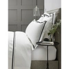 The White Company White Cavendish Classic Cotton Superking Pillowcase 50cm X 90cm King In White