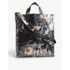 COMME DES GARÇONS SHIRT FUTURA GRAPHIC-PRINT VINYL SMALL TOTE,R03666914