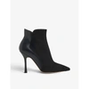 LK BENNETT ALIYAH SUEDE AND LEATHER ANKLE BOOTS,R03657780