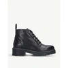 Carvela Trinket Leather Ankle Boots In Black
