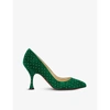 CHRISTIAN LOUBOUTIN O PIGALLE PLUME 85 VEAU VELOURS CANOPEE/,R01798511