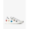 ZADIG & VOLTAIRE Used Star leather low-top trainers,R00119083