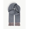 JOHNSTONS REVERSIBLE PERSONALISED CASHMERE SCARF,R03663926