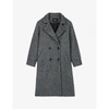 MAJE GABYNE DOUBLE-BREASTED WOOL-BLEND COAT,R03630928