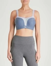 Panache Wired Stretch-jersey Sports Bra In Grey Marl