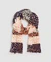 ANN TAYLOR ANIMAL PRINT SCARF,556862