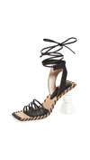 JACQUEMUS Les Sandales Valerie Hautes