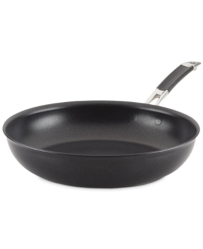 Anolon Smartstack Hard-anodized Nesting 12" Skillet In Black