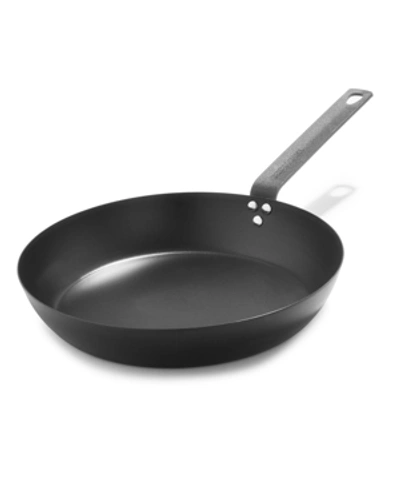 Merten & Storck Pre-seasoned Carbon Steel 12" Fry Pan In Black