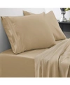 SWEET HOME COLLECTION MICROFIBER CAL KING 4-PC SHEET SET