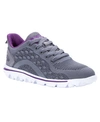 Propét Women's Travelactiv Axial Sneakers Women's Shoes In Gray/purple