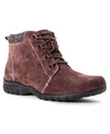Propét Delaney Water Resistant Bootie In Brown