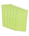 Design Imports Napkin Fresh, Set Of 6 In Green
