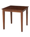 INTERNATIONAL CONCEPTS SOLID WOOD TOP TABLE