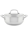 KITCHENAID 3-PLY BASE STAINLESS STEEL 4 QUART INDUCTION CASSEROLE WITH LID