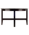 Winsome Toby Coffee Table In Dark Brown