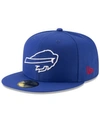 NEW ERA BUFFALO BILLS LOGO ELEMENTS COLLECTION 59FIFTY FITTED CAP