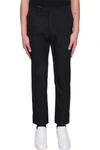 RAF SIMONS trousers IN BLACK COTTON,11598845