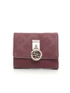 GUESS NINNETTE WALLET SMALL SIZE RED POLYESTER WOMAN