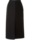 AGNONA PANELLED MID-LENGTH SKIRT