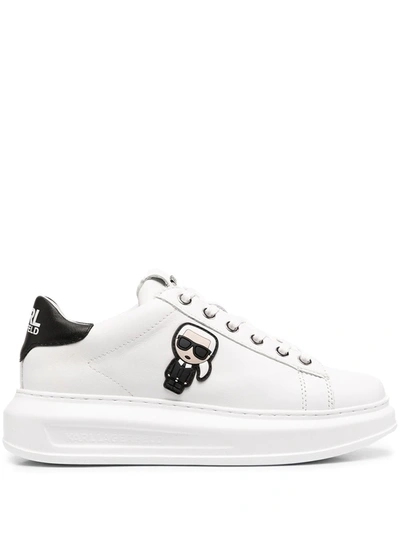 Karl Lagerfeld Kapri K/ikonik White Black Sneaker