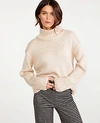 ANN TAYLOR PETITE RIBBED TURTLENECK SWEATER,546723