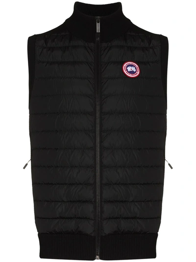 CANADA GOOSE HYBRIDGE HIGH-NECK PADDED GILET